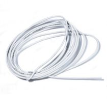 WIRE, 60", 20 AWG, WHITE